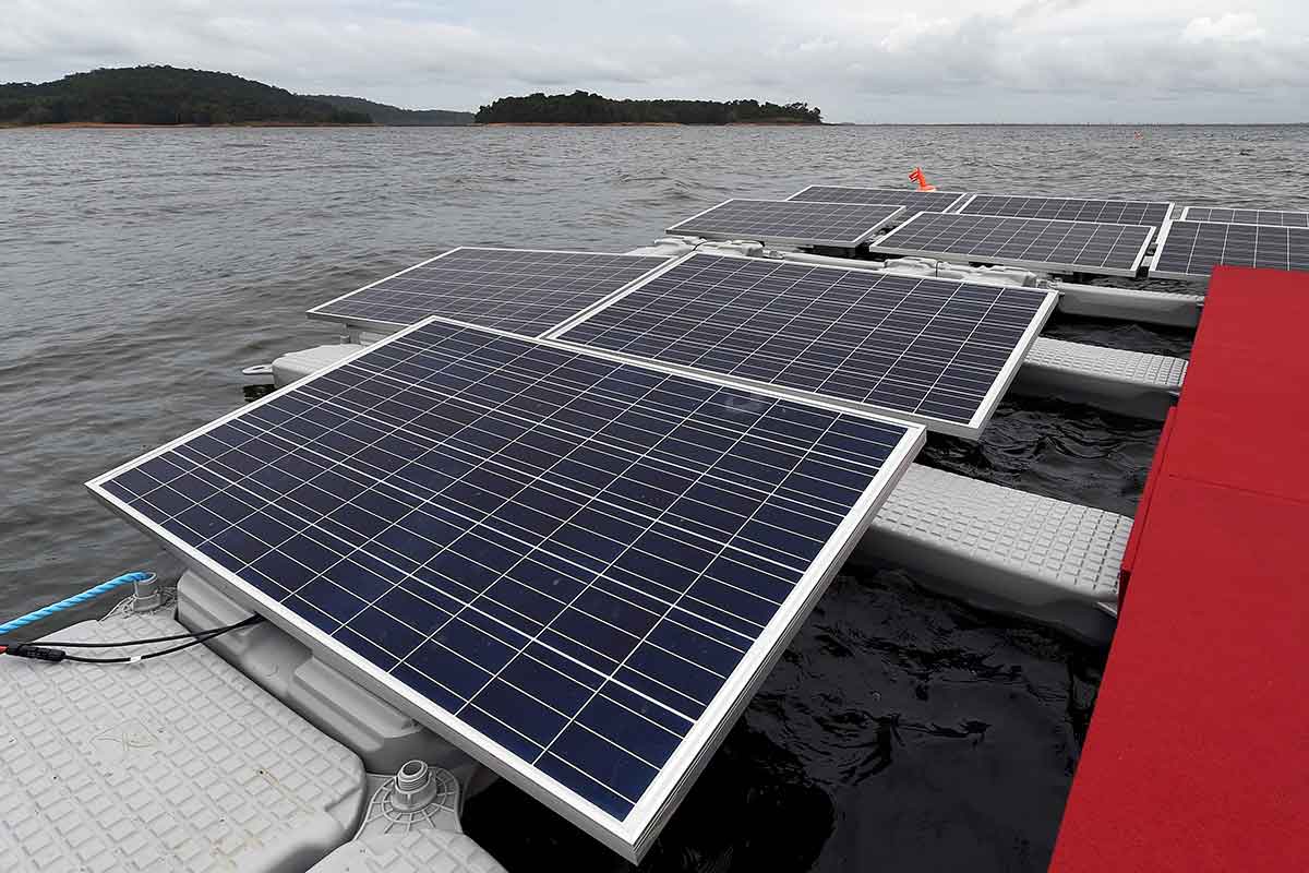 The potential of floating solar power