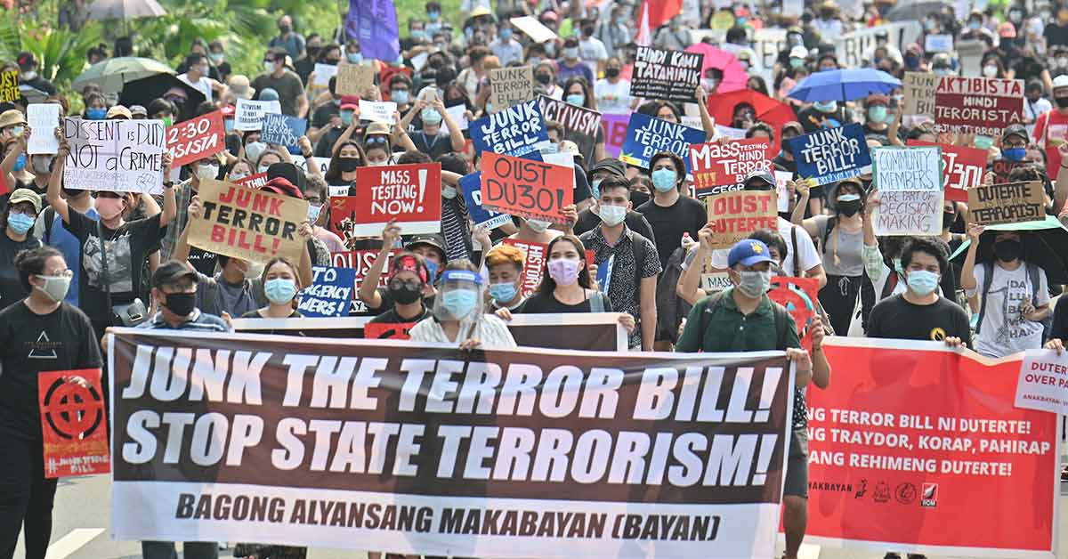 anti terrorism bill essay