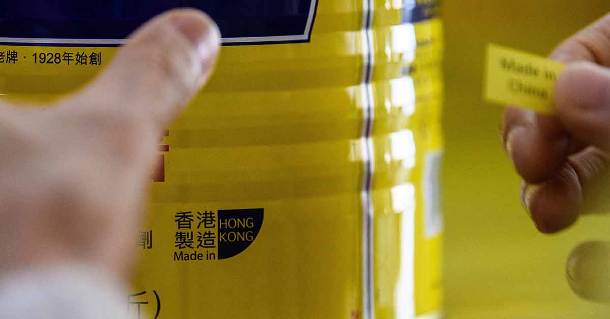Hong Kong Brand Suffers As US-China Row Deepens
