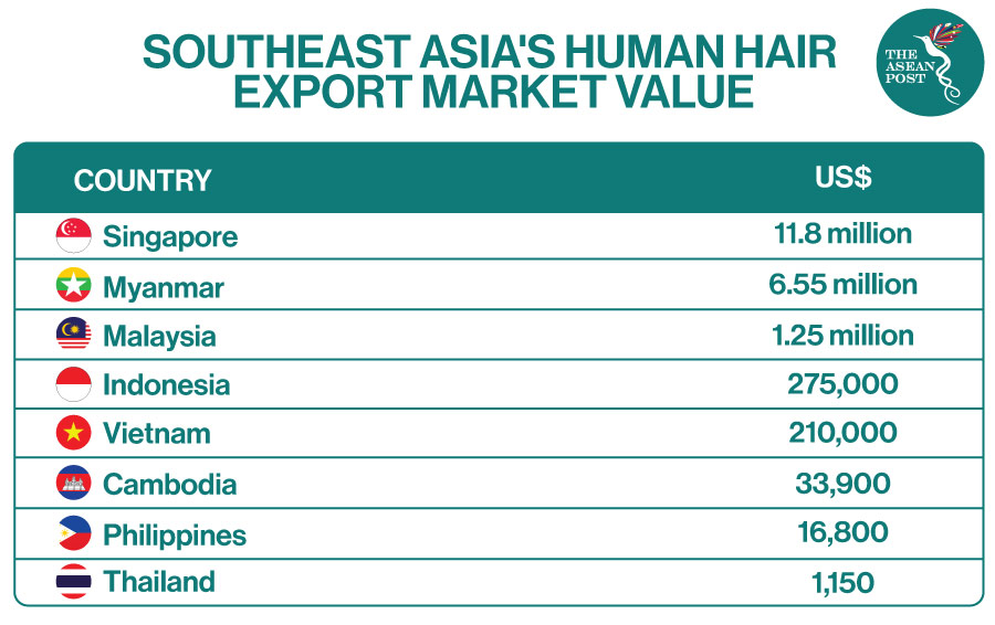 ASEAN Human Hair