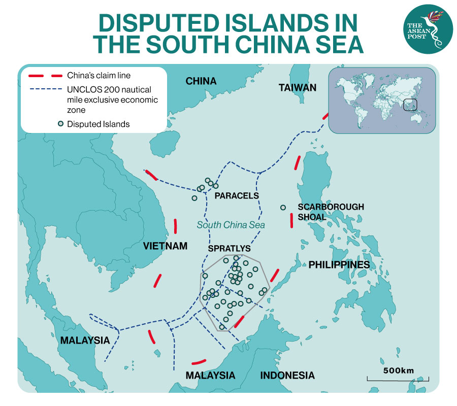 disputed islands SCS