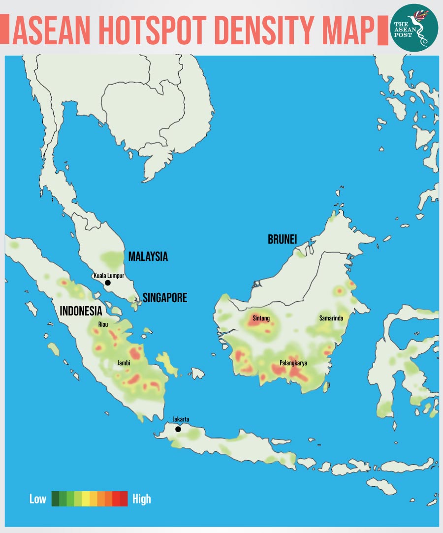 ASEAN haze hotspots