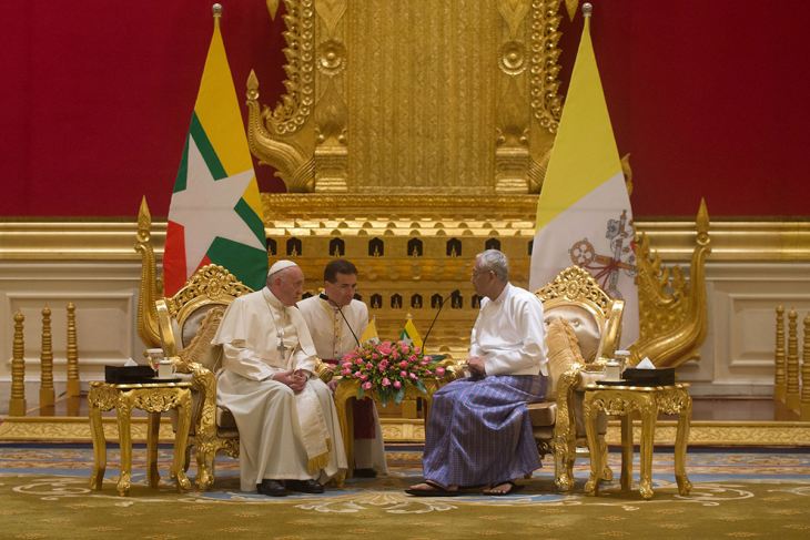 MYANMAR-POPE-VISIT