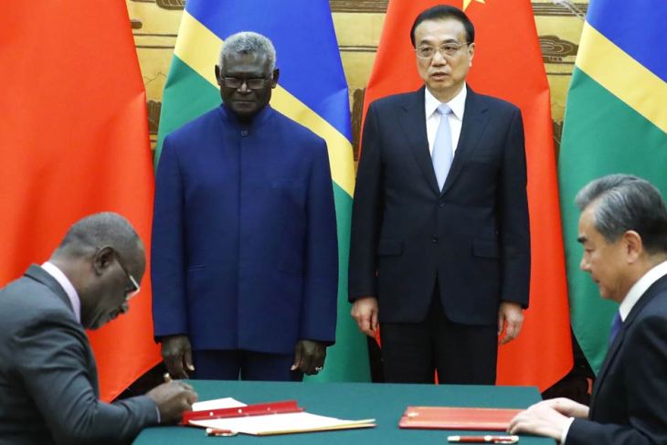Solomons and China sign security deal