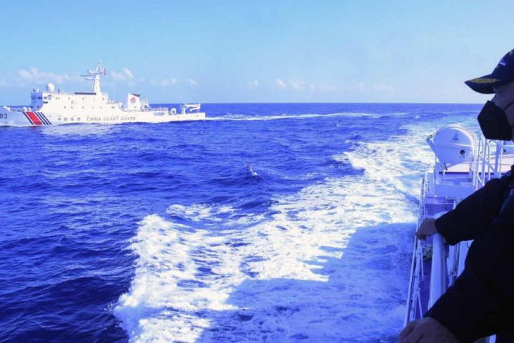 Chinese coast guard vessel in the SCS