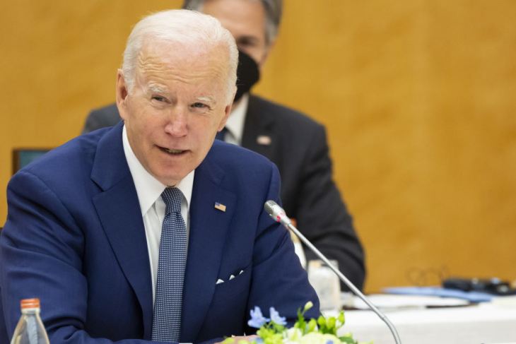 Biden at the Quad Summit in Tokyo