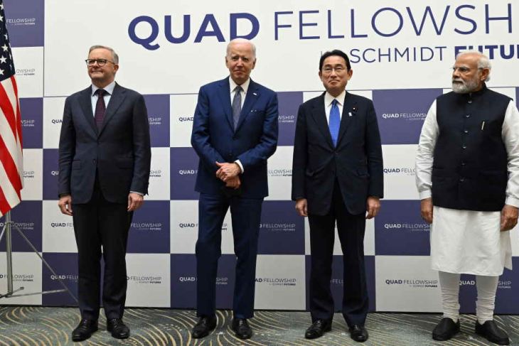 Quad leaders attend summit in Japan