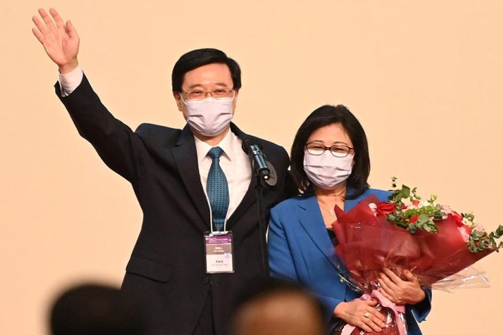 John Lee is new leader of Hong Kong