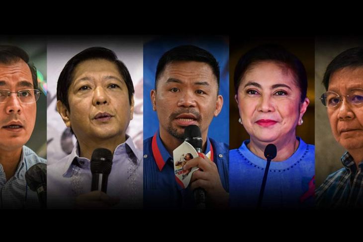 Leading candidates for the Philippine presidency