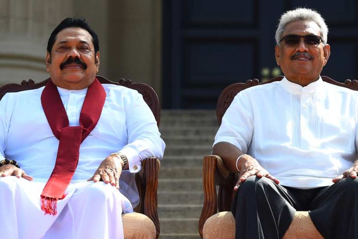 The Rajapaksas have fallen from grace