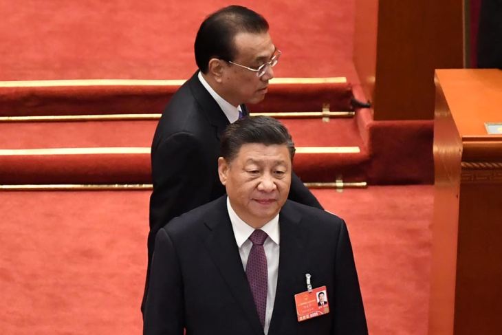 Li Keqiang and President Xi Jinping