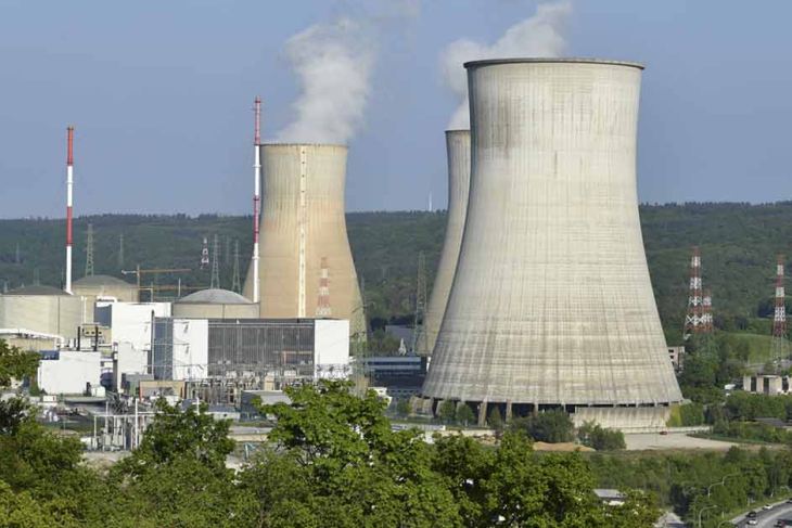 The Belgian nuclear power plant of Tihange